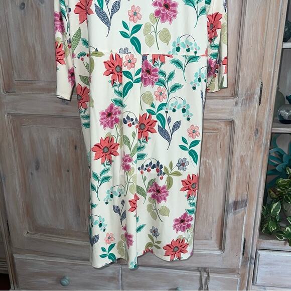 J. Jill Floral Dress Women’s 1X NEW - Picture 8 of 11